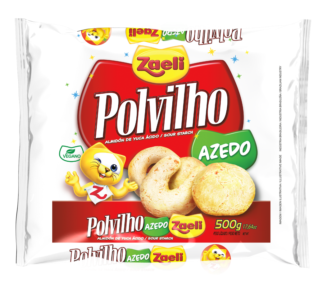 POLVILHO AZEDO ZAELI 500G (20 X 500GR)