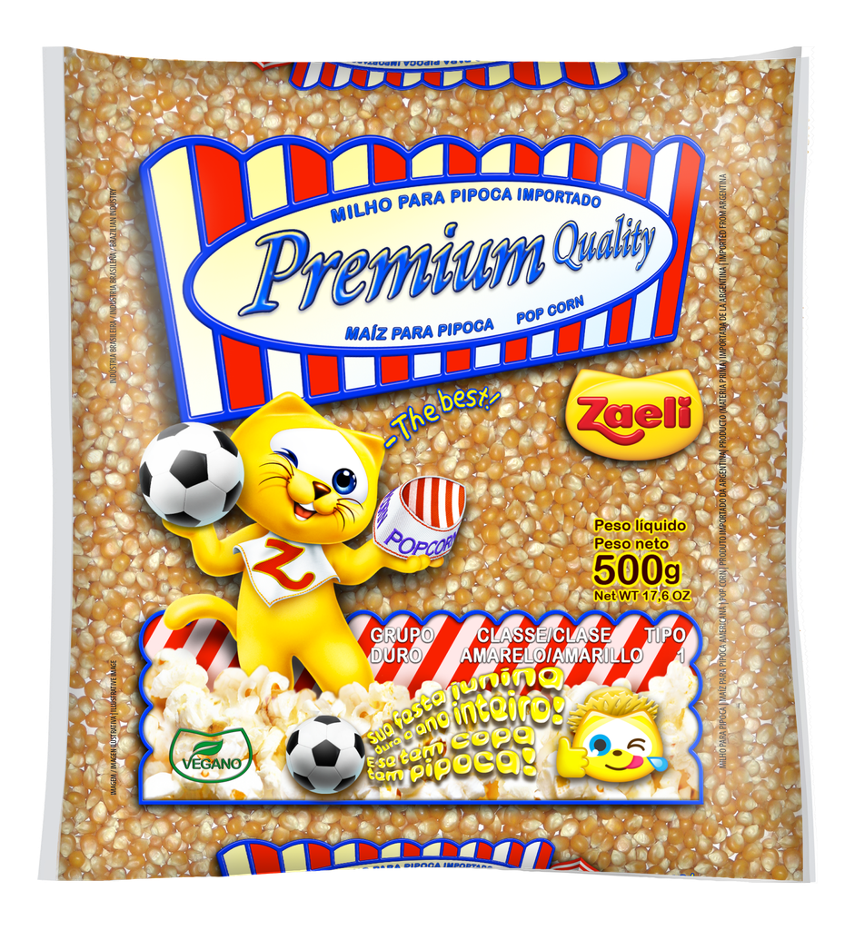 PIPOCA AMERICANA PREMIUM ZAELI 500G (20 X 500GR)