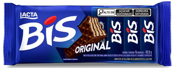 CHOCOLATE BIS AO LEITE 100,8GR
