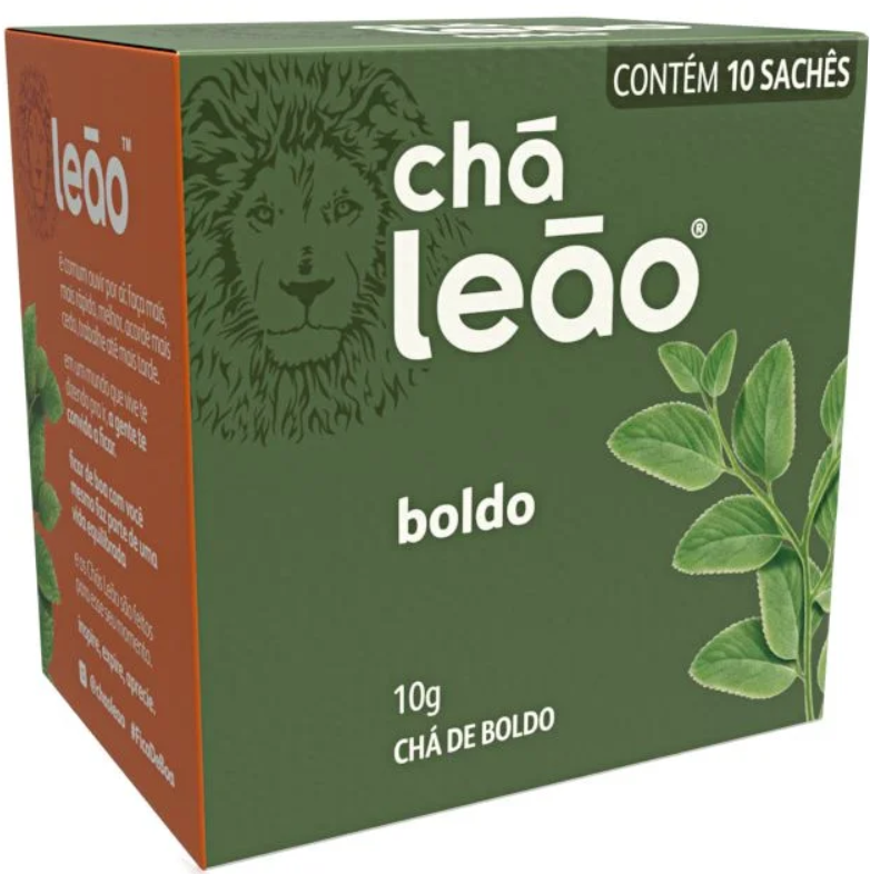 CHÁ BOLDO LEÃO 10UN X 1GR (30 X 10GR)