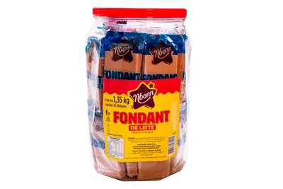 FONDANT DE LEITE NBONN 1.350KG (6 X 1.350KG)