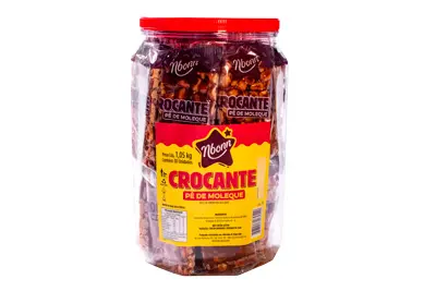 PÉ DE MOLEQUE CROCANTE NBONN 1.050KG (6 X 1.050KG)