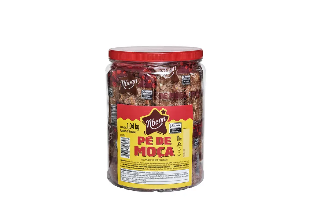 PÉ DE MOÇA NBONN 1.040GR (6 X 1.040GR)