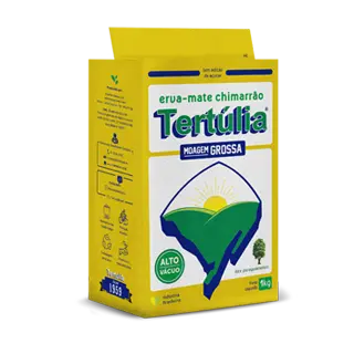 ERVA MATE CHIMARRÃO VÁCUO MOAGEM GROSSA TERTÚLIA 1KG (15 X 1KG)
