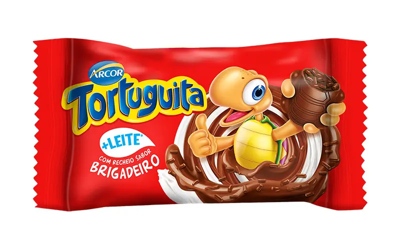 CHOCOLATE TORTUGUITA BRIGADEIRO DISPLAY 24 X 15,5GR (12 X 372GR)