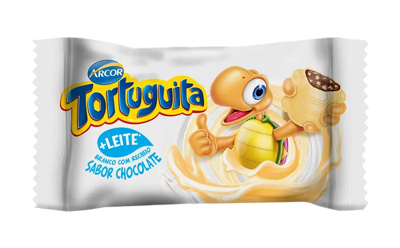 CHOCOLATE TORTUGUITA CHOCOLATE BRANCO DISPLAY 24 X 15,5GR (12 X 372GR)