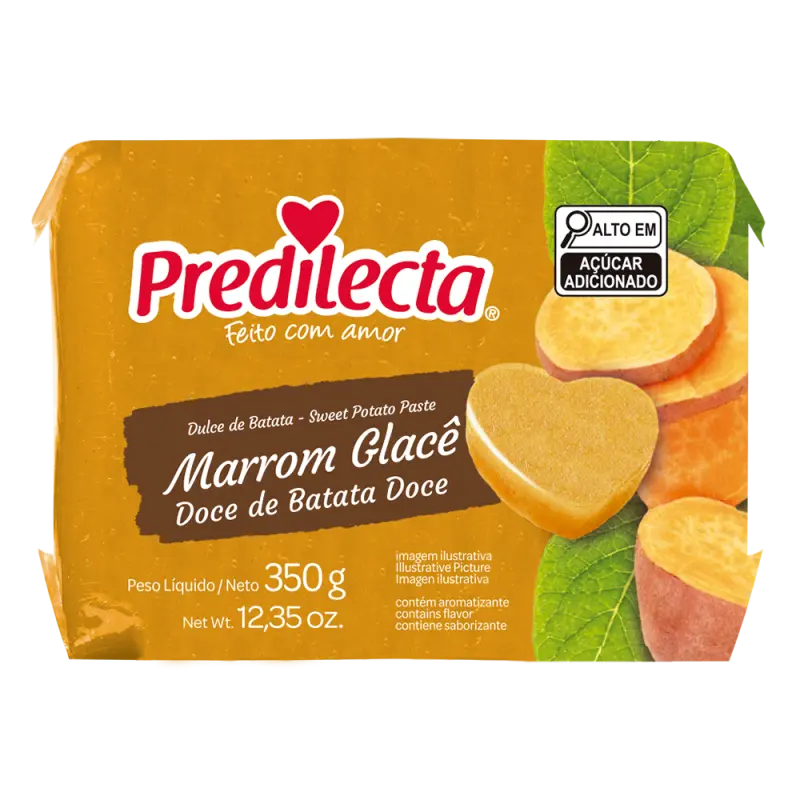 MARROM GLACÊ PREDILECTA BLOCO 350GR (24 X 350GR)