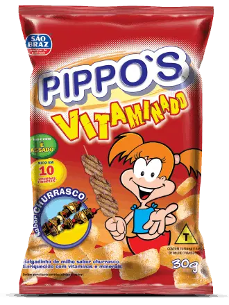 SALGADINHO PIPPO'S CHURRASCO 30GR 
