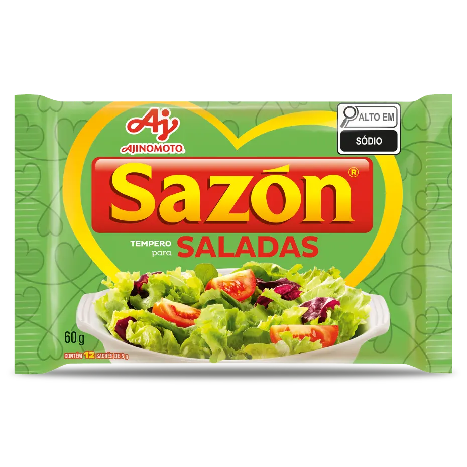 SAZON TEMPERO PRONTO SALADA  60G (48 X 60 GR)