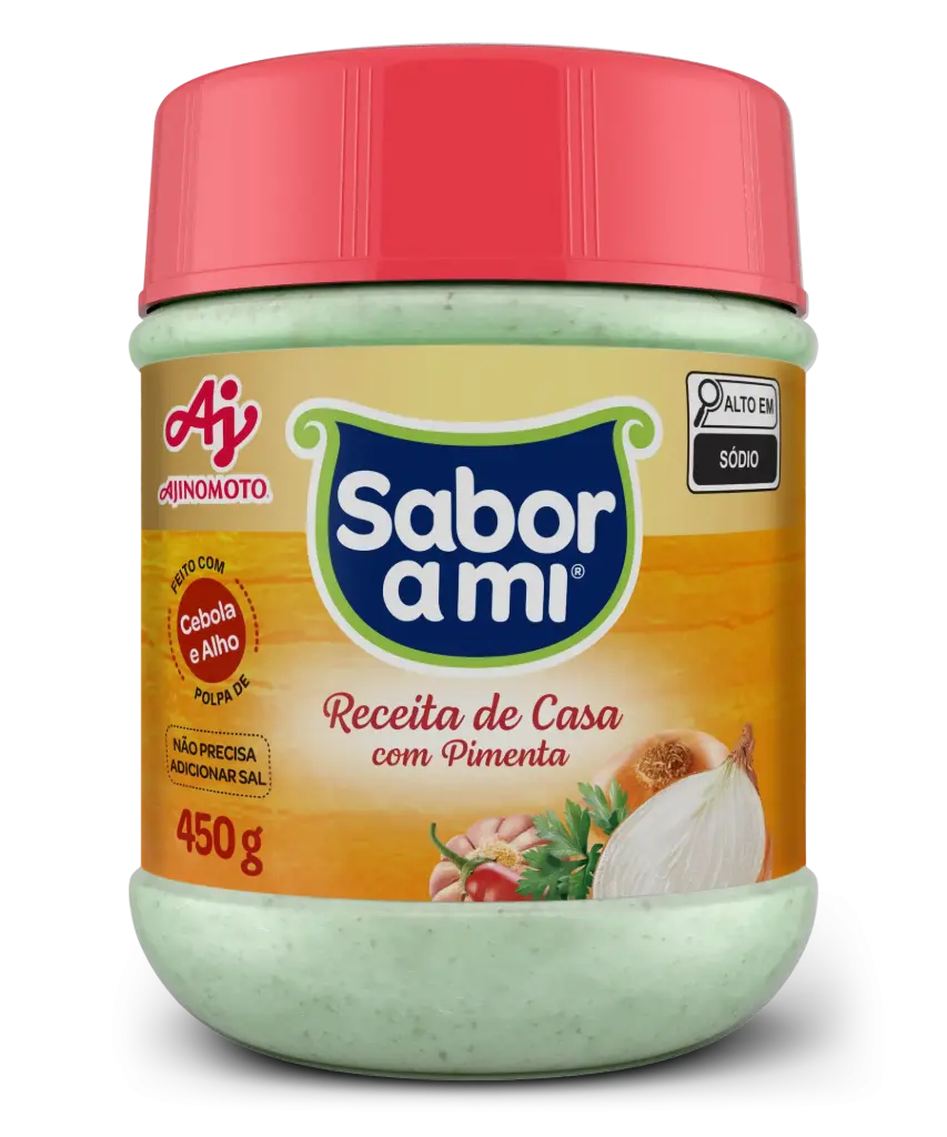 TEMPERO RECEITA DE CASA COM PIMENTA 450GR (20 X 450GR)