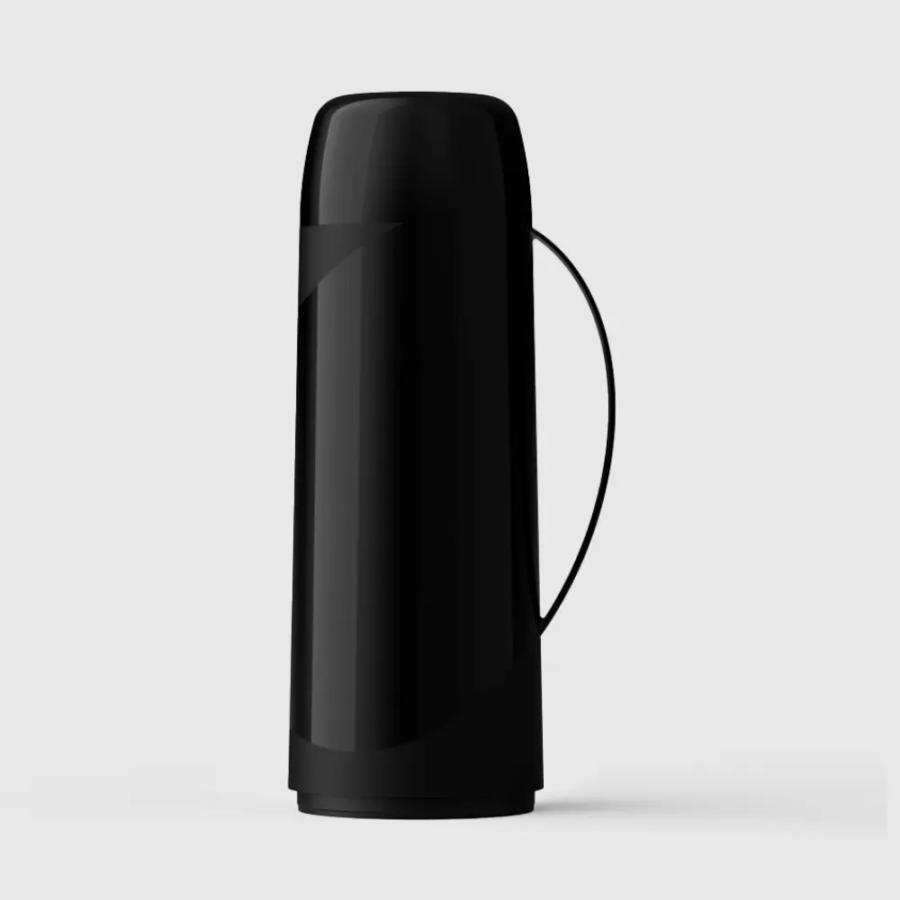 GARRAFA TÉRMICA INVICTA FIRENZE PRETA 1 LITRO (6 X 1 LITRO)