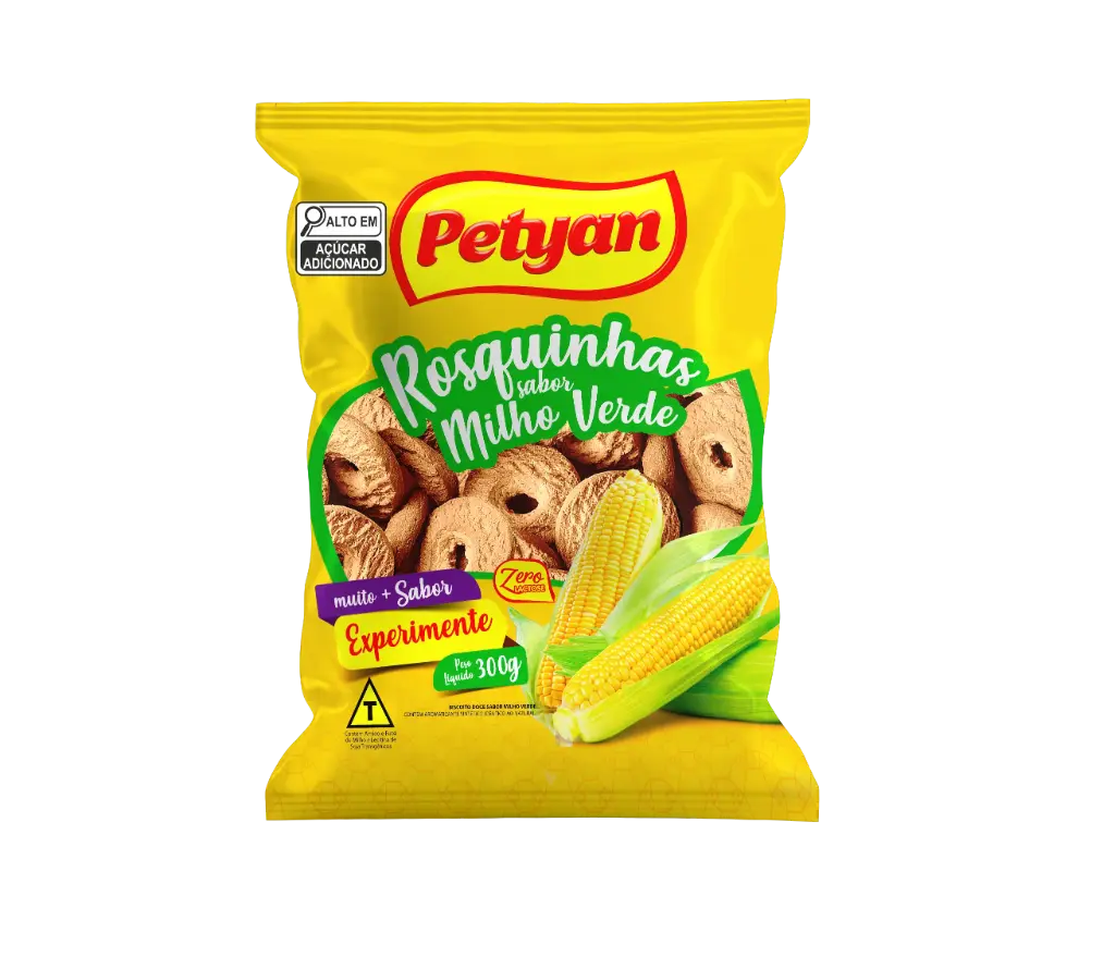 BISCOITO ROSQUINHA PETYAN 300G MILHO VERDE (20 X 300GR)