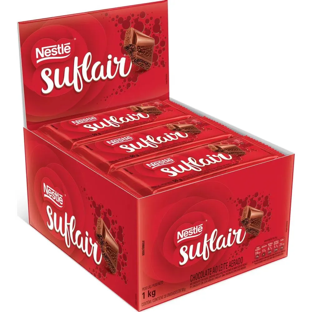 CHOCOLATE SUFLAIR 80GR