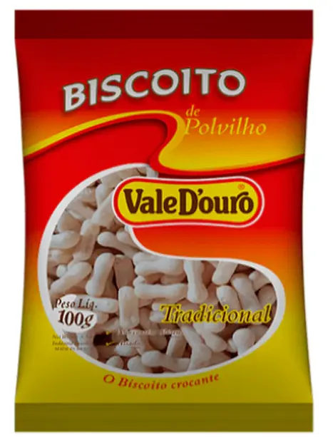 BISCOITO DE POLVILHO VALE DOURO 100GR TRADICIONAL (25 X 100GR)