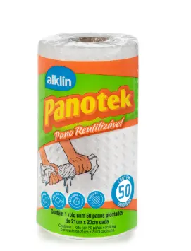 PANO PANOTEK BOBINA ALKLIN 21X20 C/50 UNIDADES (CX 24 UNIDADES)