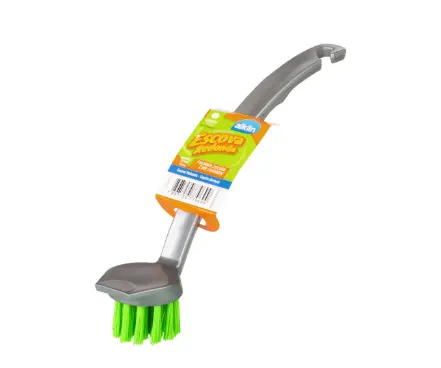 ESCOVA REDONDA COM CABO ALKLIN (CX 12 UNIDADES)