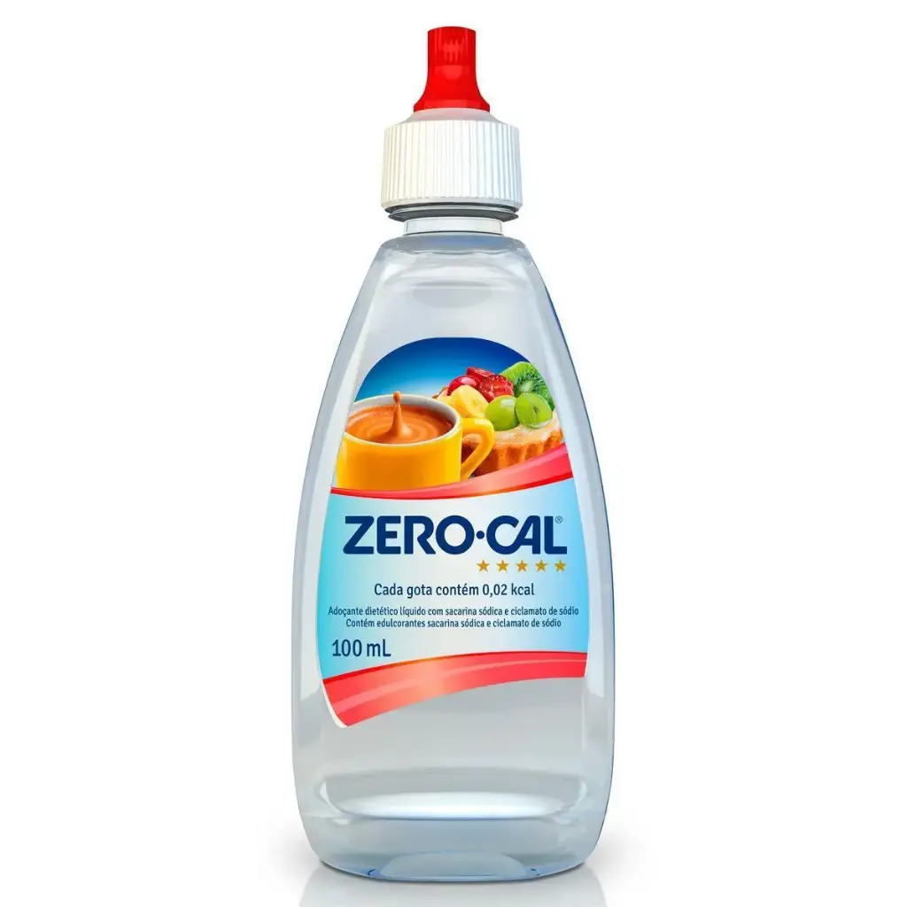 ADOÇANTE ZERO CAL 100ML (CAIXA C/ 12 X 100ML)