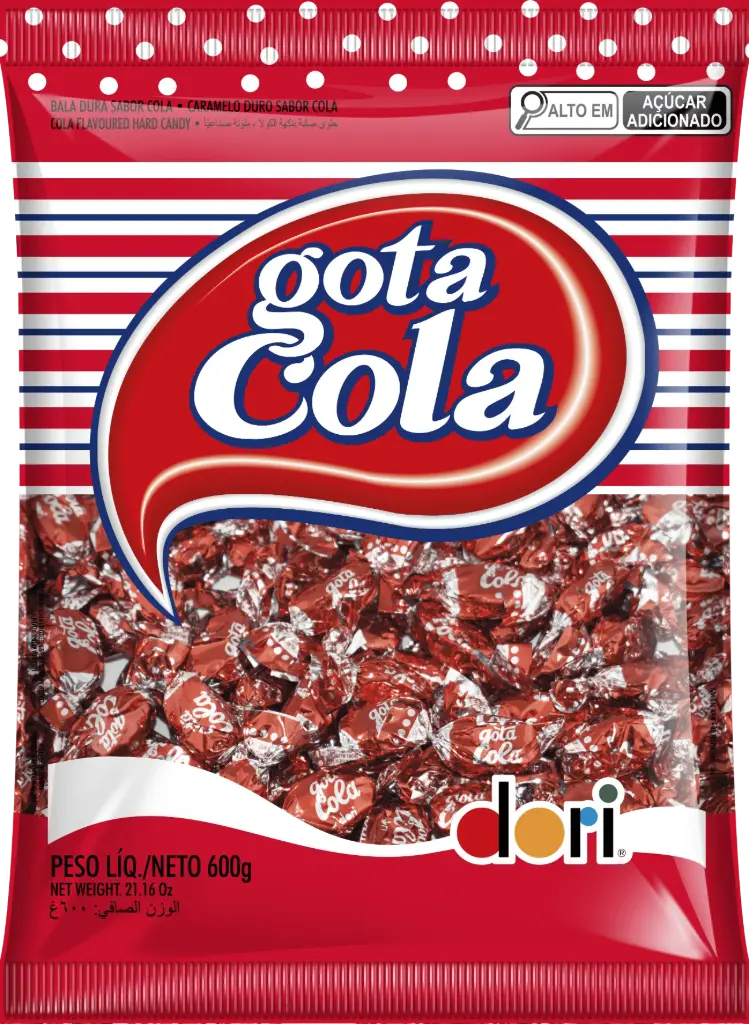 BALA GOTA COLA DORI 600GR (30 X 600GR)