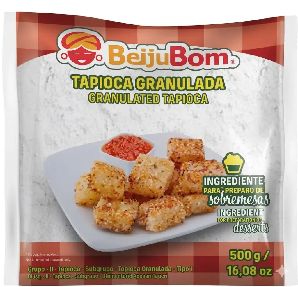 TAPIOCA GRANULADA BEIJUBOM 500GR (20 X 500GR)