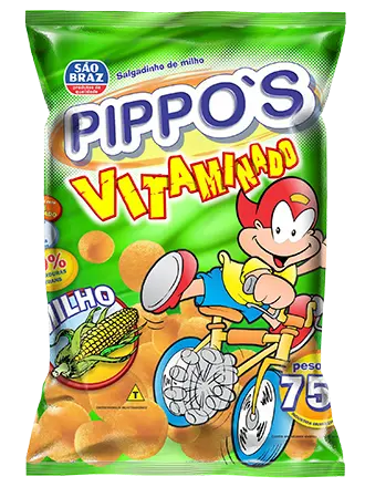 SALGADINHO PIPPOS 30GR MILHO (50 X 30 GR)