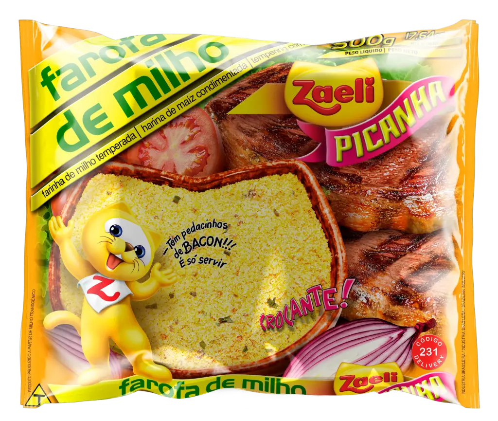 FAROFA MILHO PICANHA 300GR (14 x 300GR)