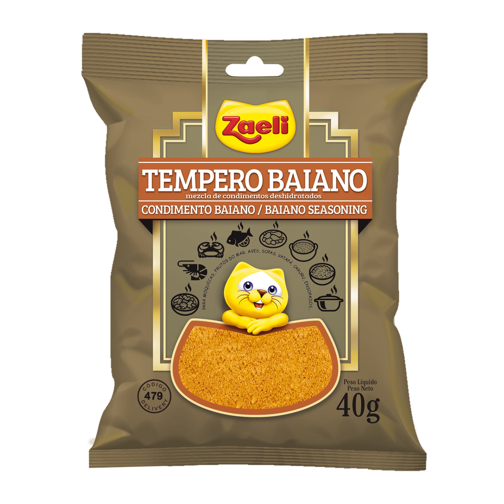 TEMPERO BAIANO ZAELI 40G (20 X 40GR)
