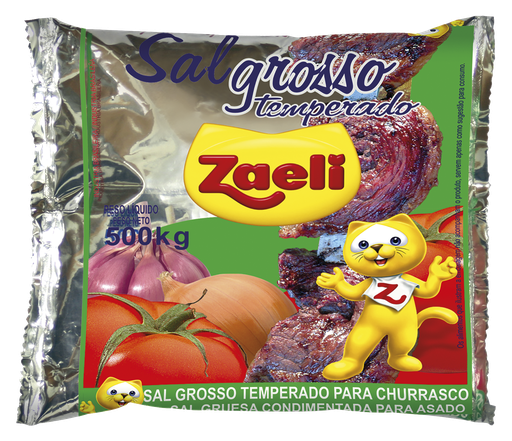 [ZA049] SAL GROSSO TEMPERADO ZAELI 500G