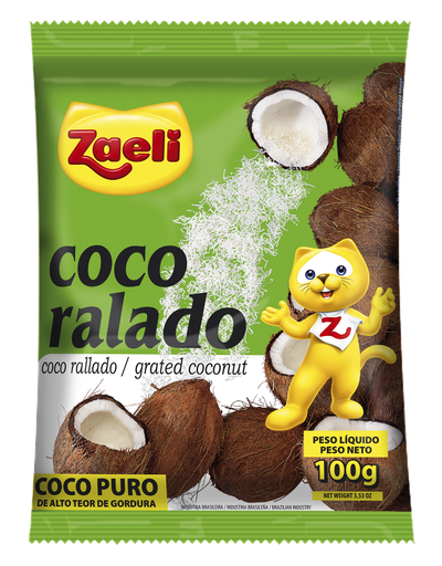 [ZA006] COCO RALADO ZAELI 100G (20 X 100GR)