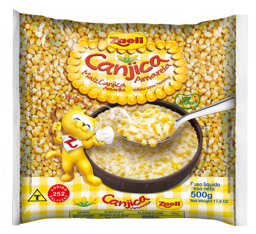 [ZA001] CANJICA AMARELA ZAELI 500G (20 X 500G)