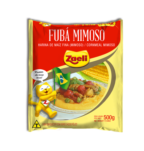 [ZA019] FUBÁ MIMOSO ZAELI 500G (20 X 500GR)