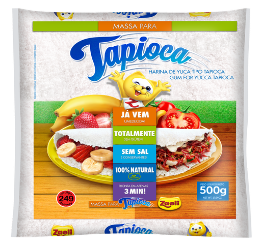 [ZA021] MASSA PRONTA PARA TAPIOCA ZAELI 500G