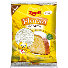 [ZA063] FLOCÃO DE ARROZ ZAELI 500G (10 X 500 GR)