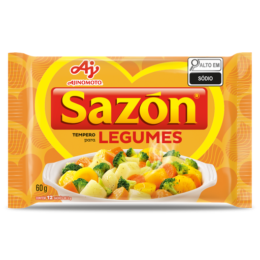 [AJ0004] SAZON TEMPERO PRONTO LEGUMES 60G (48 X 60 GR)