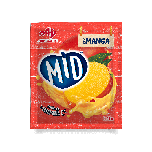 [AJ0017] MID MANGA - REFRESCO EM PÓ 20G x 15 UN 