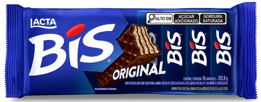 [MO0012] CHOCOLATE BIS AO LEITE 100,8GR (65 X 100,8GR)