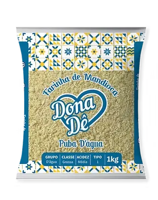 [KI0001] FARINHA DE PUBA DONA DÊ 1KG (10 X 1KG)