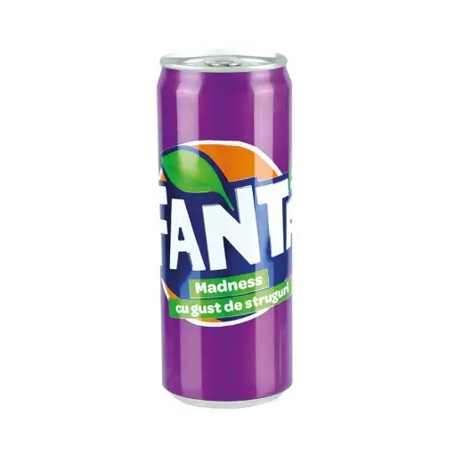 [CC0001] FANTA UVA ZERO EM LATA 330ML (6 x 330ML)