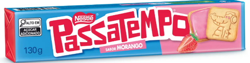 [NE0007] BISCOITO RECHEADO MORANGO PASSATEMPO NESTLÉ 130G