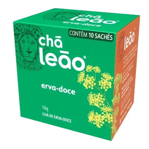 [LE0003] CHÁ ERVA-DOCE LEÃO 10UN X 2G (CAIXA C/ 30 CAIXETAS DE 10 UN X 1G)