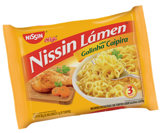 [NI0002] NISSIN LAMEN SABOR GALINHA CAIPIRA 85g (50 X 85GR)