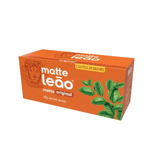 [LE0001] CHÁ MATTE LEÃO ORIGINAL 1,6G X 25UN (30 X 40GR)
