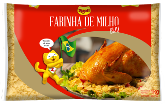 [ZA068] FARINHA DE MILHO BIJU ZAELI 1KG (10 X 1KG)