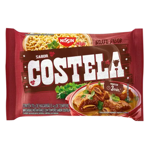 [NI0005] NISSIN LAMEN SABOR COSTELA 85GR