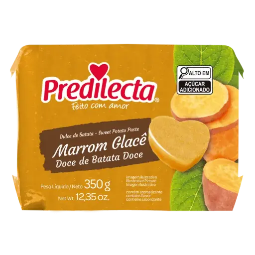 [PR0001] MARROM GLACÊ PREDILECTA BLOCO 350GR