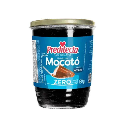 [PR0002] GELEIA DE MOCOTÓ PREDILECTA NATURAL ZERO VIDRO 180GR (24 X 180GR)