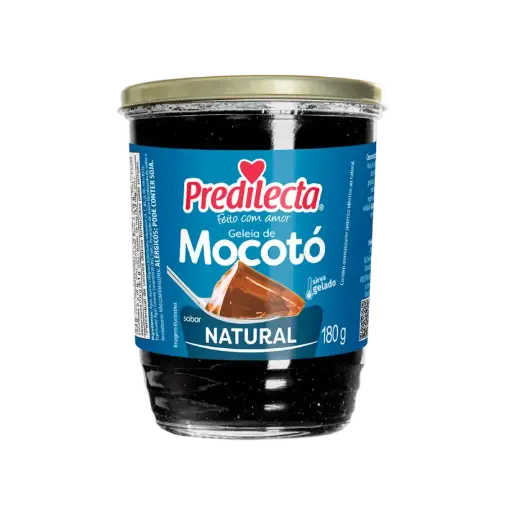 [PR0003] GELEIA DE MOCOTÓ PREDILECTA NATURAL VIDRO 180GR (24 X 180GR)