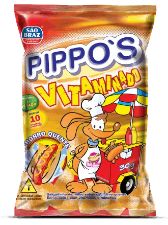 [SB0004] SALGADINHO PIPPO'S CACHORRO QUENTE 30GR 