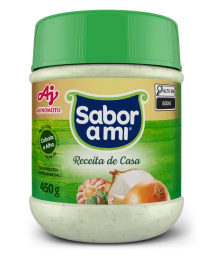 [AJ0028] TEMPERO RECEITA DE CASA SEM PIMENTA 450GR (20 X 450GR)