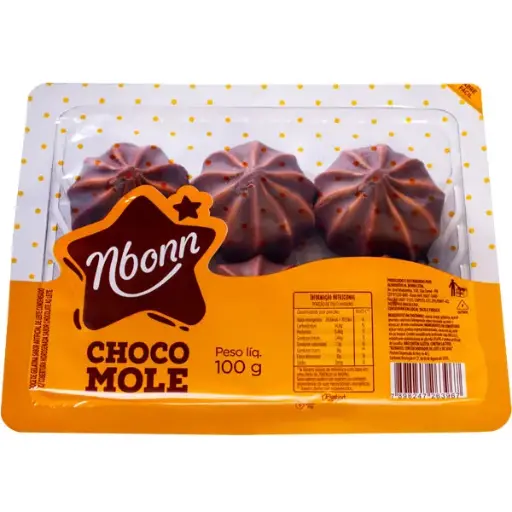 [NU0009] CHOCOMOLE PRETO NBONN 100GR (15 X 100GR)