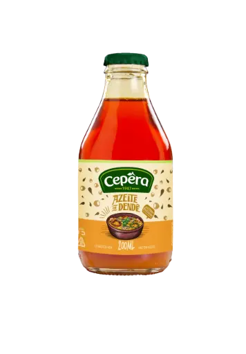 [CE0002] AZEITE DE DENDÊ CEPERA 200ML (24 X 200 ML)